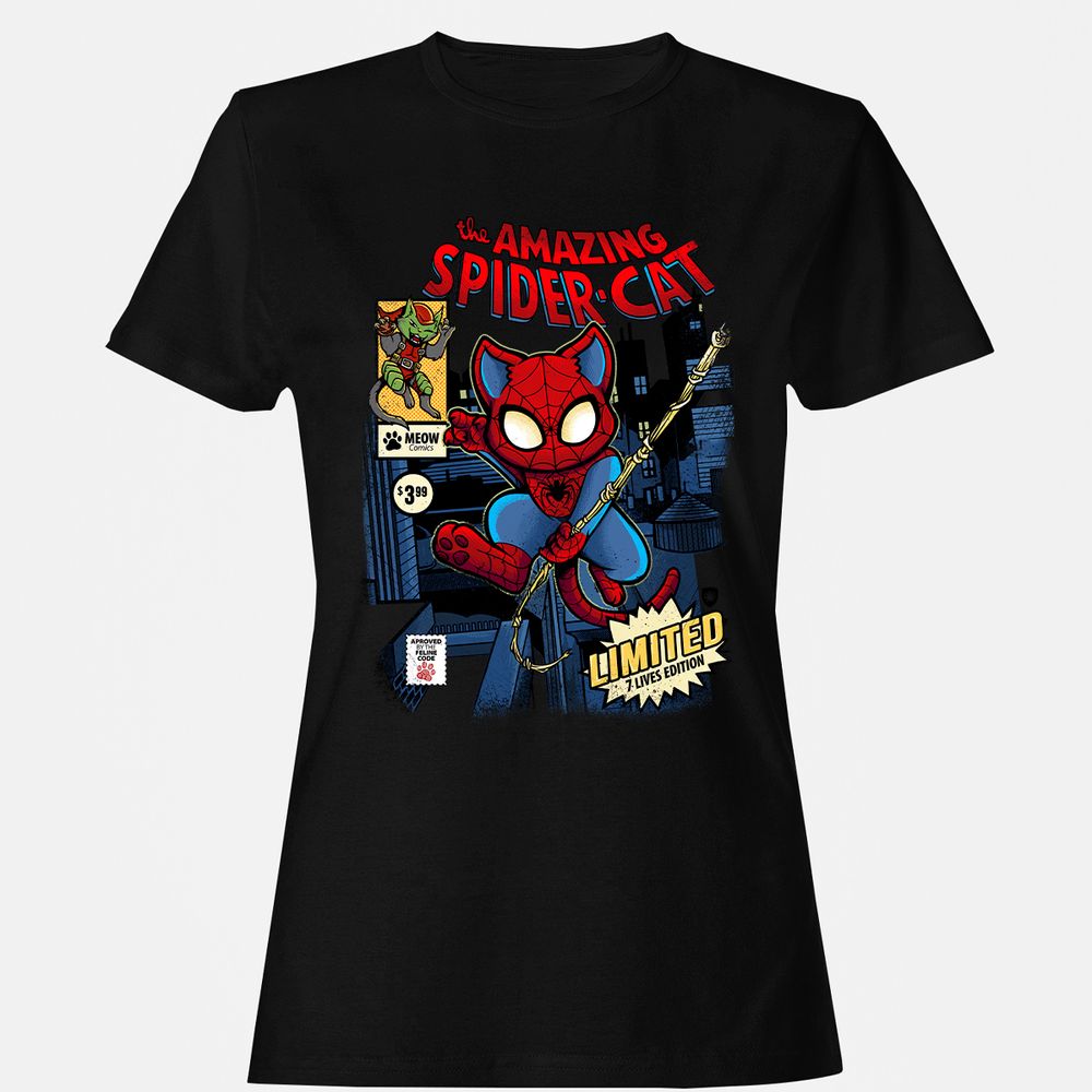 Women's T-Shirt - RSXJN163 - Black - 1