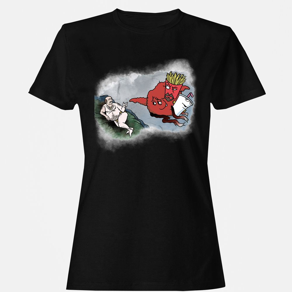 Women's T-Shirt - ULSQV8DJ - Black - 1