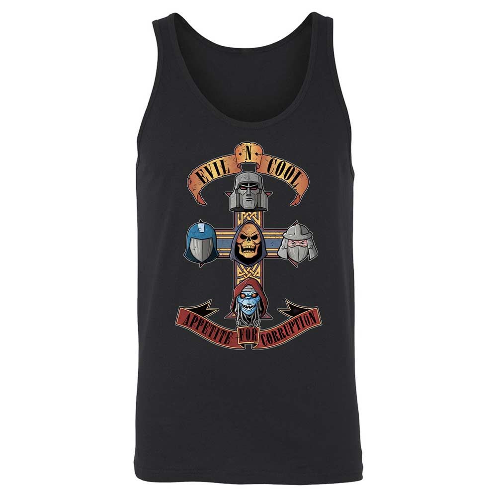Unisex Jersey Tank - YT6LF5JK - Black - 1