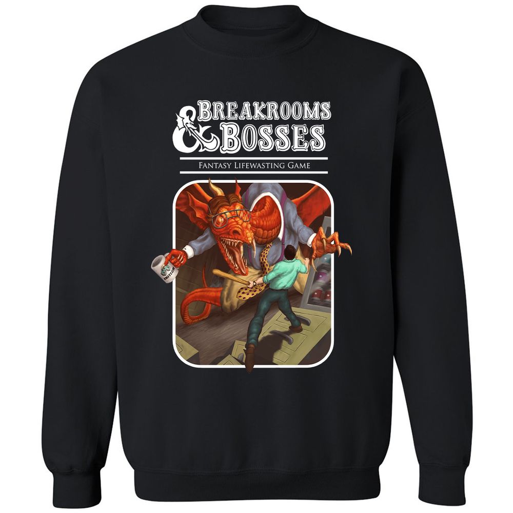 Classic Unisex Sweatshirt - FB9UWR8R - Black - 1