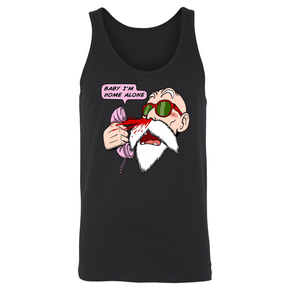 Unisex Jersey Tank - YSPRALET - Black - 1