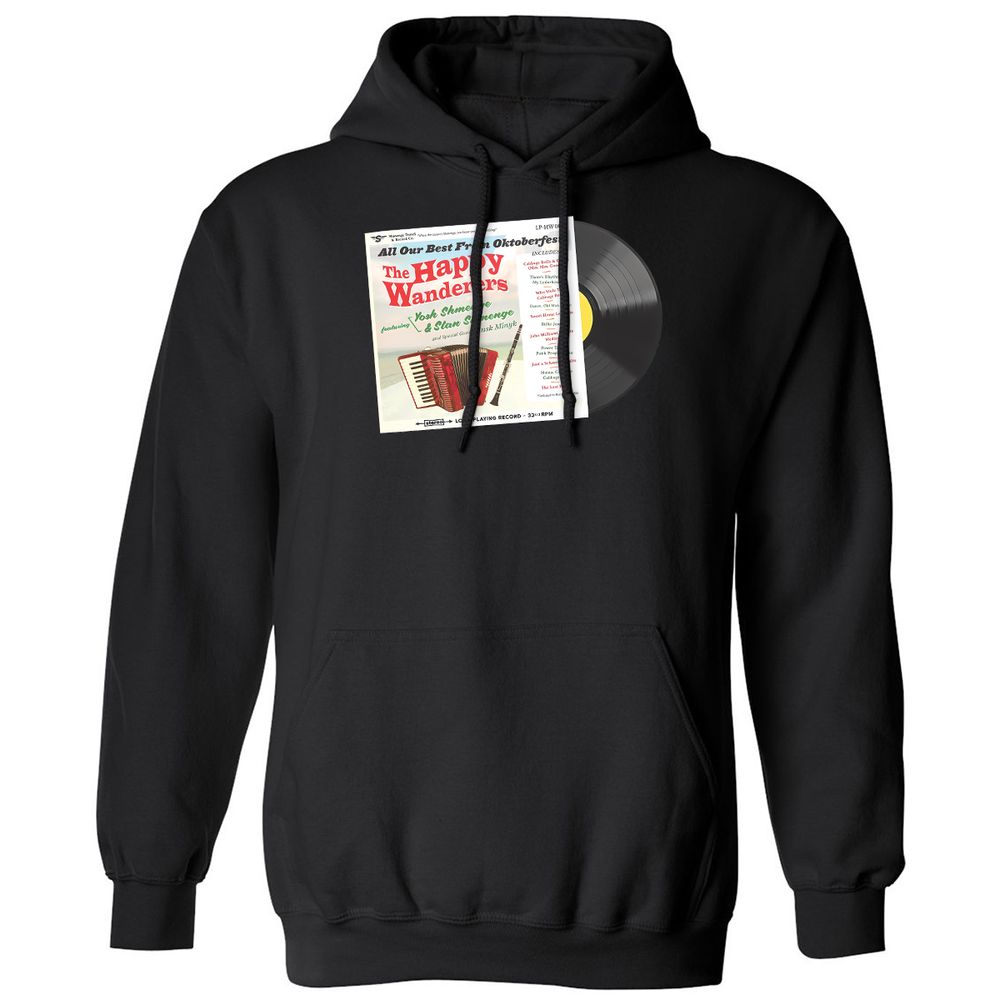 Classic Unisex Hoodie - 81Z9VM18 - Black - 1