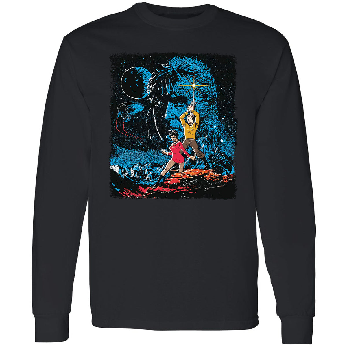 Long Sleeve T-Shirt - FPWWD3X9 - Black - 1