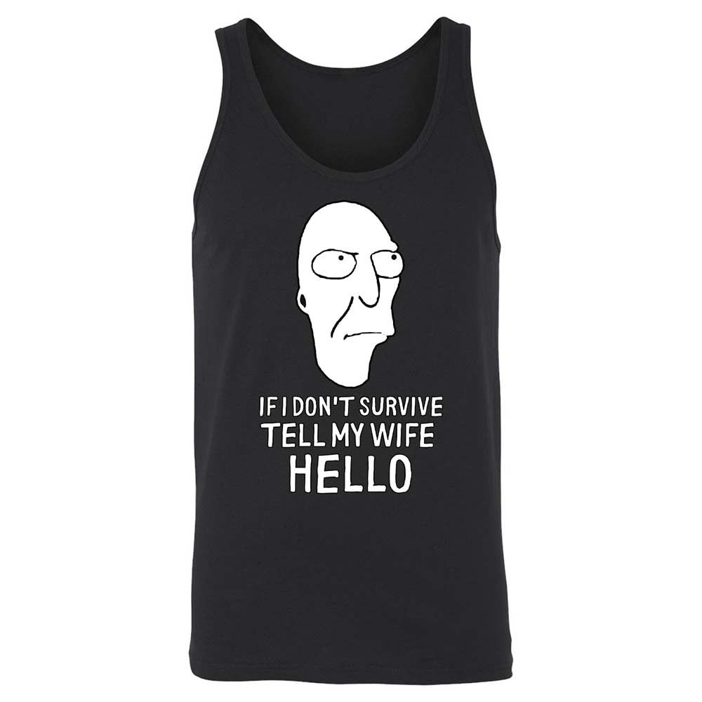 Unisex Jersey Tank - MSPWK7P6 - Black - 1