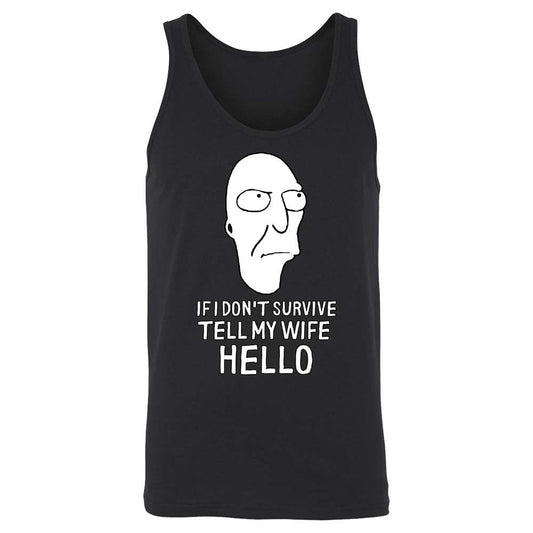 Unisex Jersey Tank - MSPWK7P6 - Black - 1