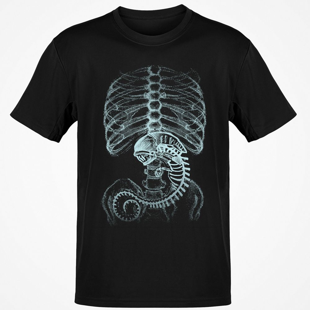 Classic Unisex T-Shirt - D7BHCQK4 - Black - 1