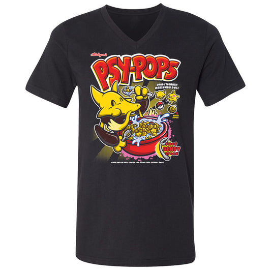 Unisex V-Neck T-Shirt - LU4FA94F - Black - 1