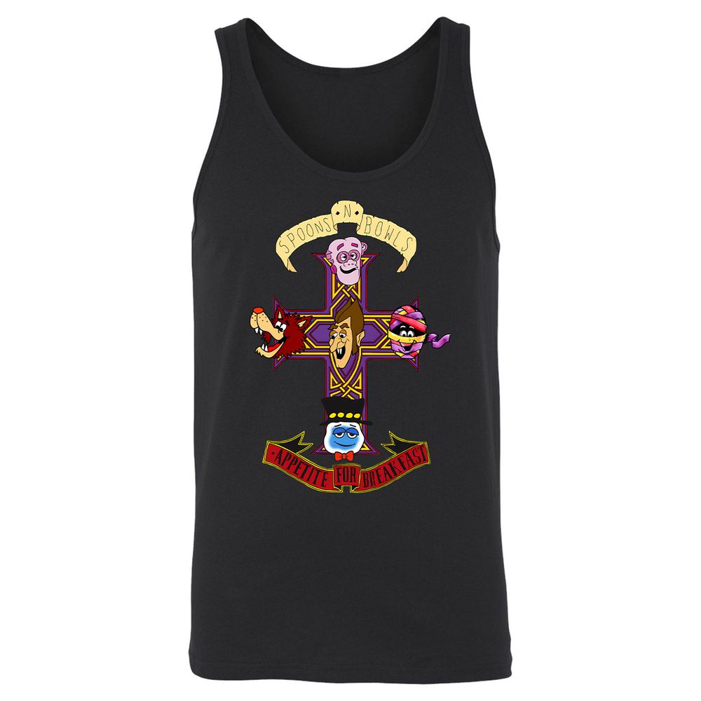 Unisex Jersey Tank - E4JGYBLL - Black - 1