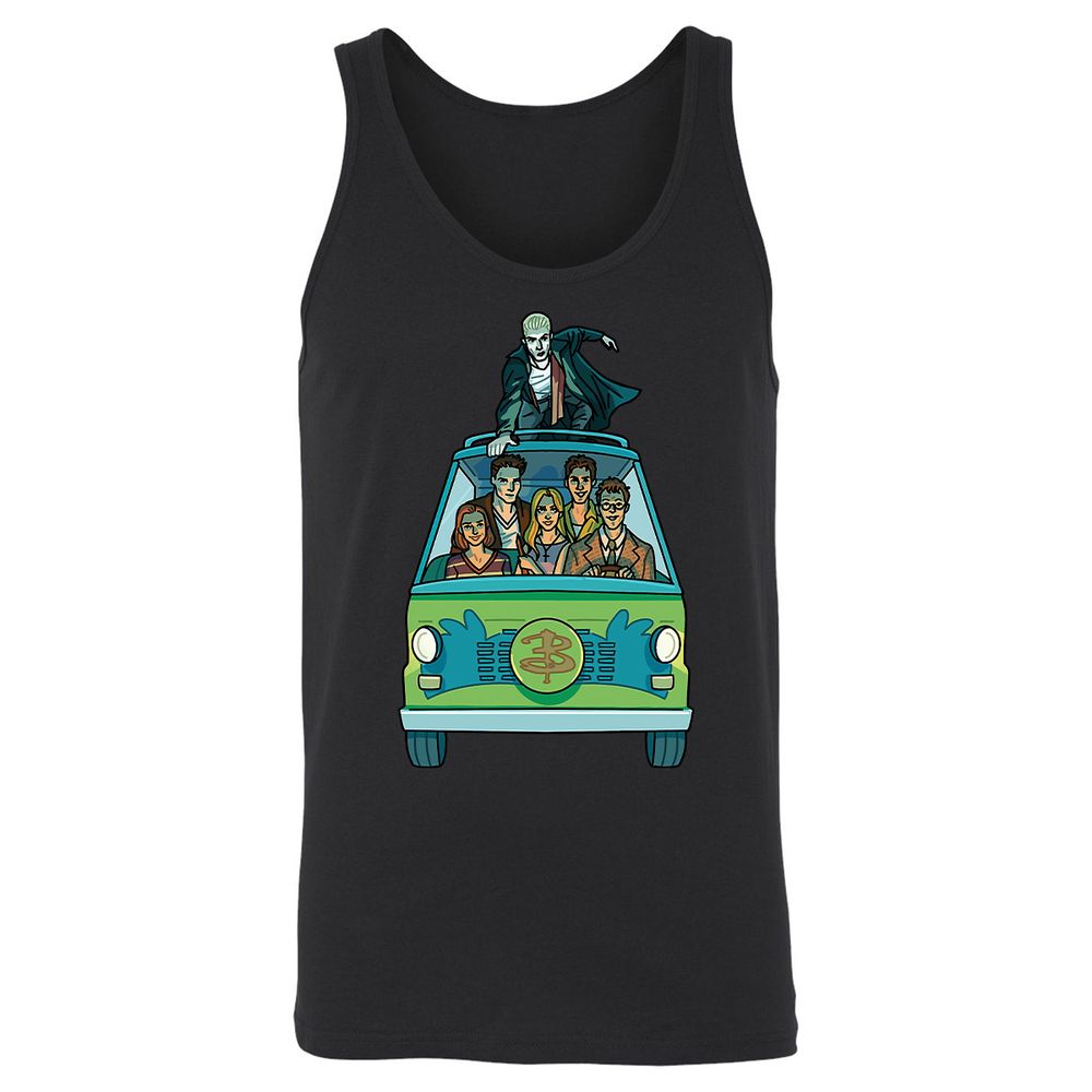 Unisex Jersey Tank - A3E8VEZW - Black - 1
