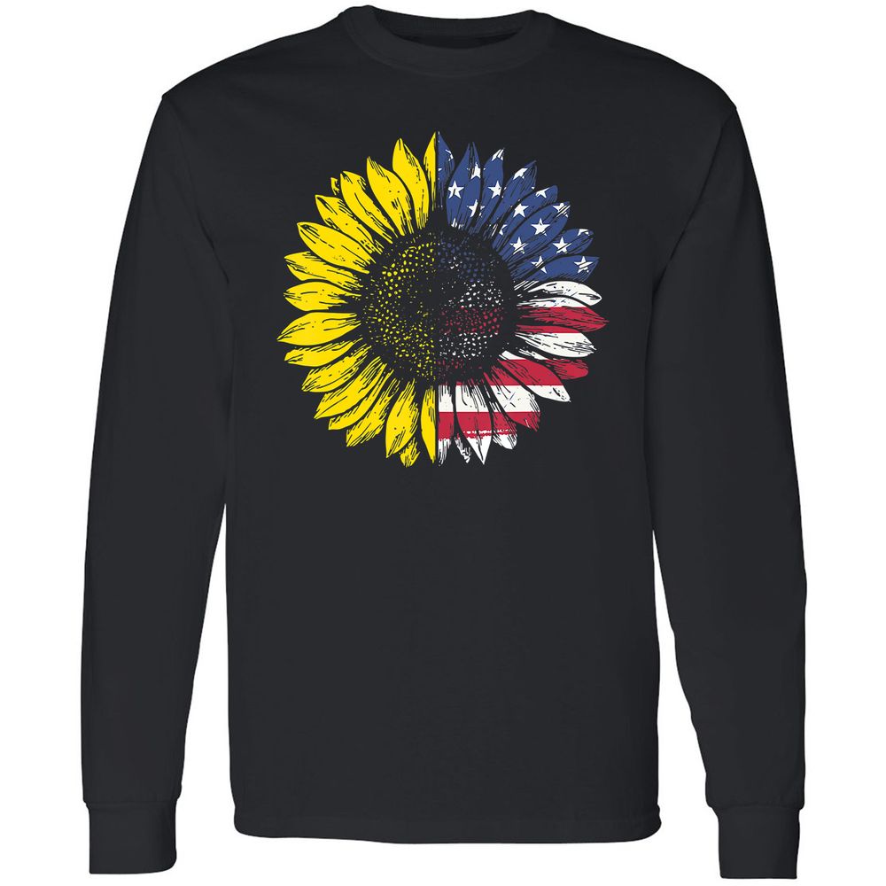 Long Sleeve T-Shirt - LNM599NQ - Black - 1