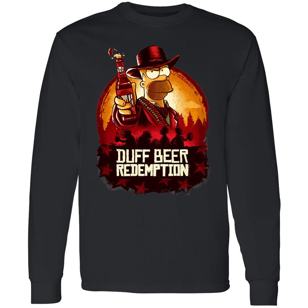 Long Sleeve T-Shirt - QAX9XERD - Black - 1