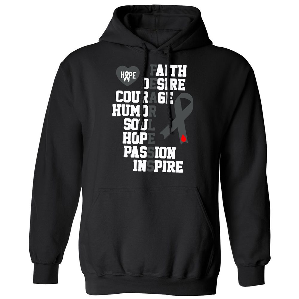 Classic Unisex Hoodie - W91EMD54 - Black - 1