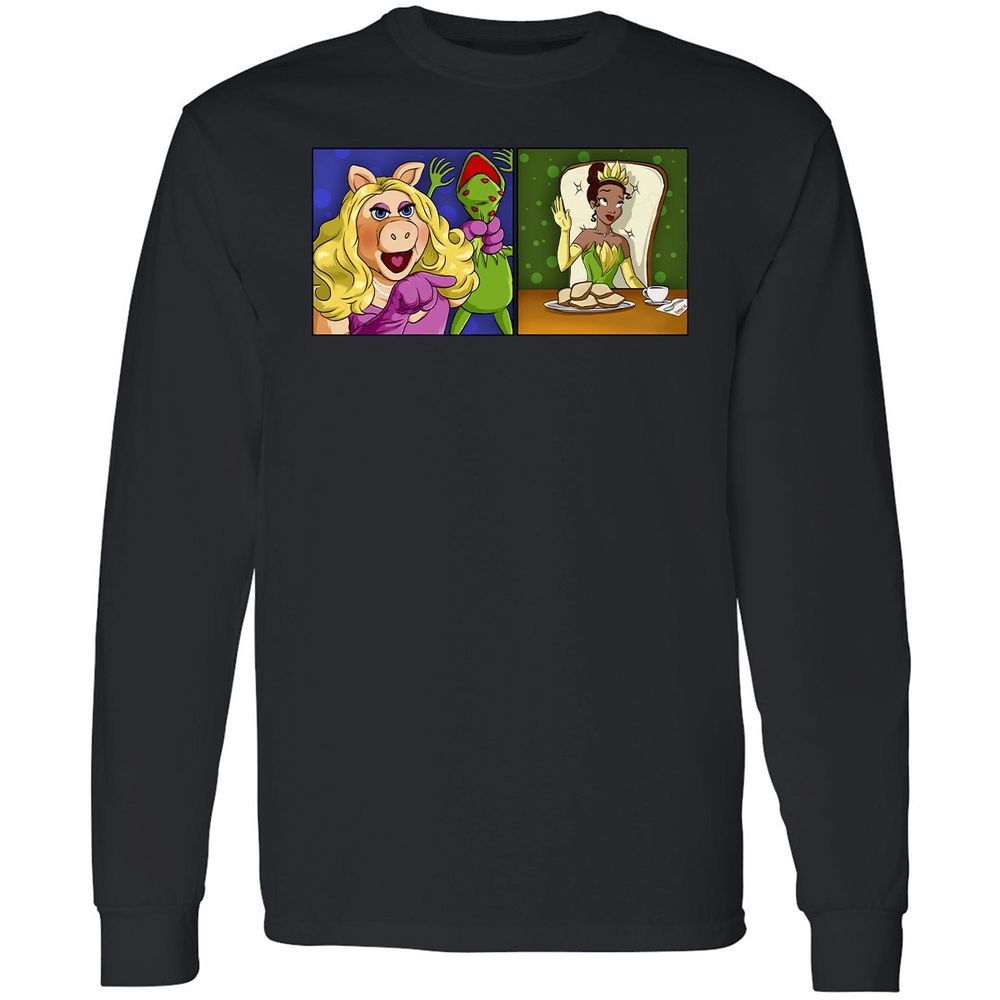 Long Sleeve T-Shirt - 3JU3ZV7D - Black - 1