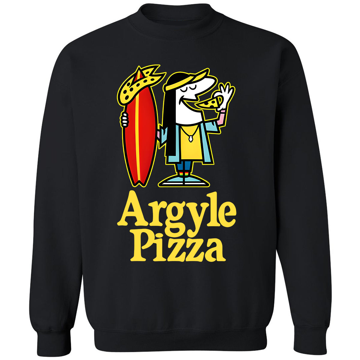 Classic Unisex Sweatshirt - RBJ4NVJA - Black - 1