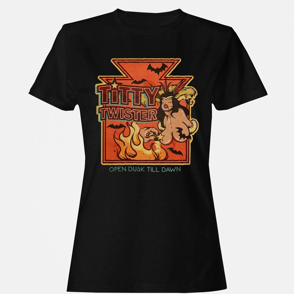Women's T-Shirt - QAFDMJAM - Black - 1
