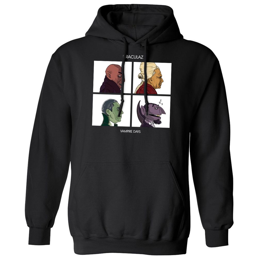 Classic Unisex Hoodie - 1EZUT1AZ - Black - 1