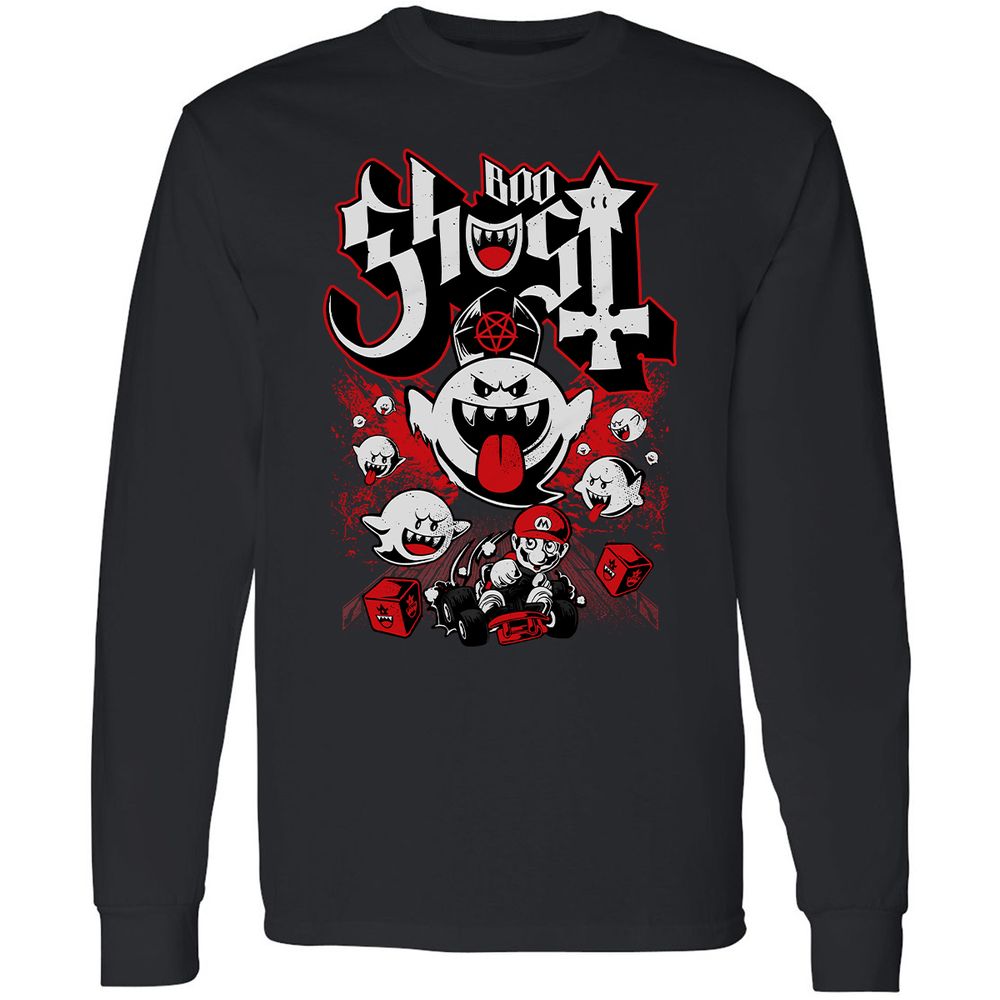 Long Sleeve T-Shirt - 6HD7S4GQ - Black - 1