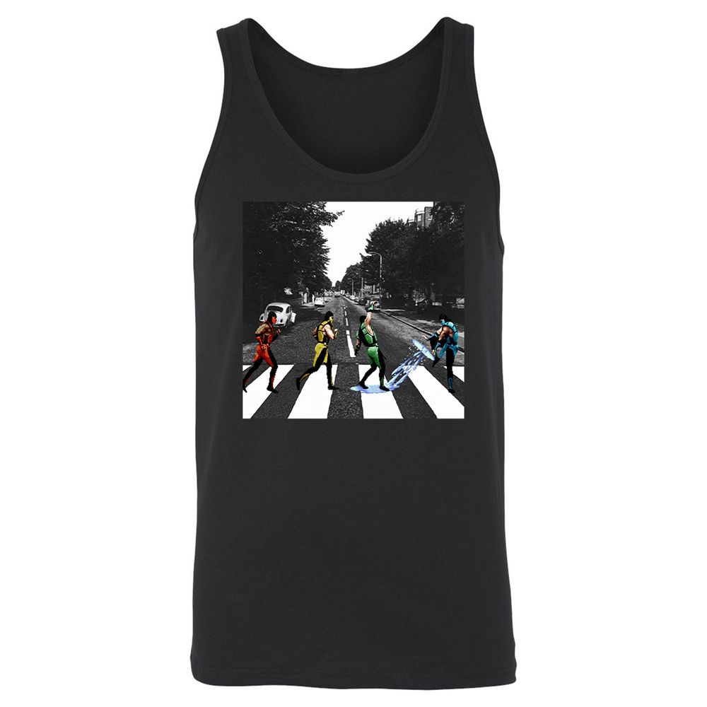 Unisex Jersey Tank - MT9HJ4ZR - Black - 1