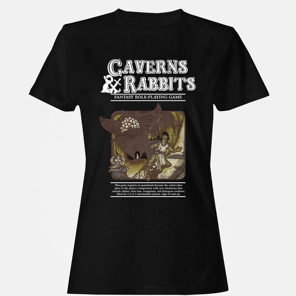 Women's T-Shirt - LTU9A1GD - Black - 1