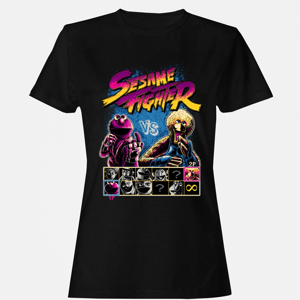 Women's T-Shirt - B4GA6F8C - Black - 1