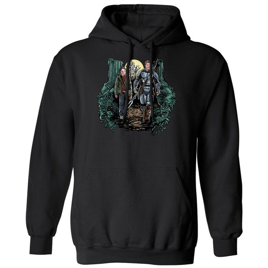 Classic Unisex Hoodie - RL44DKD3 - Black - 1