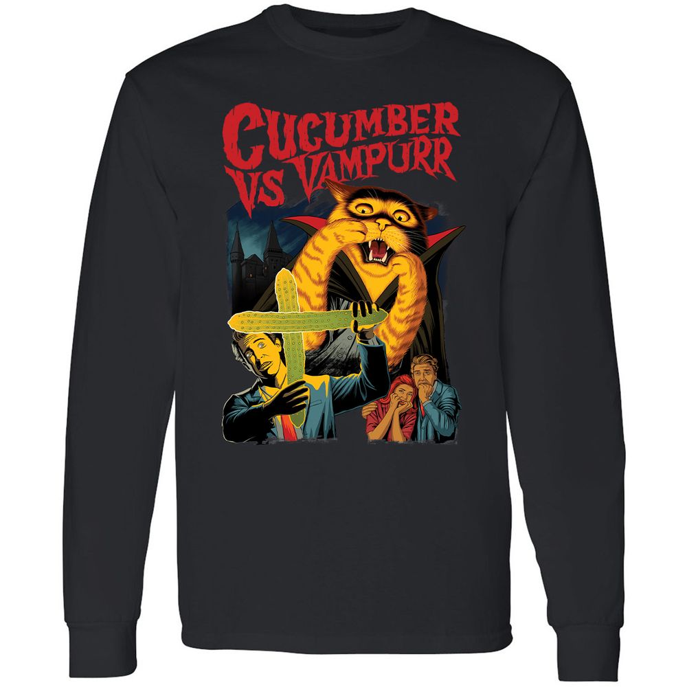 Long Sleeve T-Shirt - HULCBPVA - Black - 1