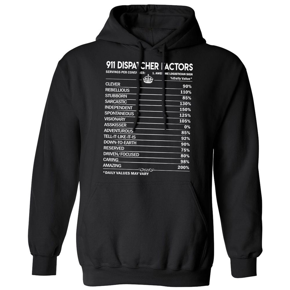 Classic Unisex Hoodie - 6F9CPW3Q - Black - 1