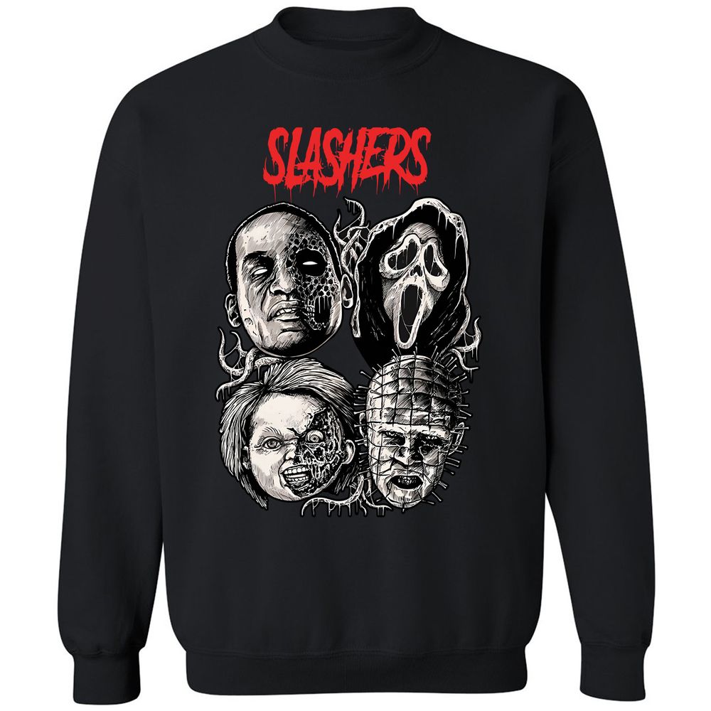 Classic Unisex Sweatshirt - 6VQA52U7 - Black - 1