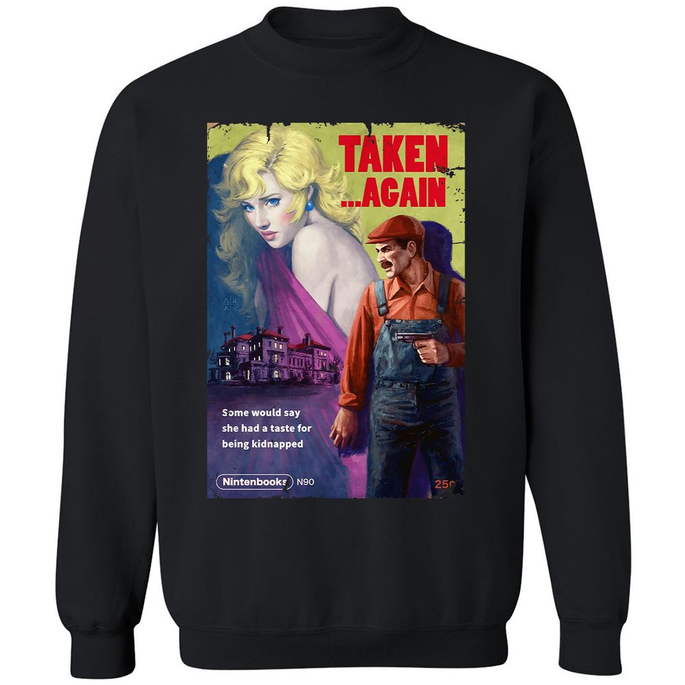 Classic Unisex Sweatshirt - XEHW7FSX - Black - 1