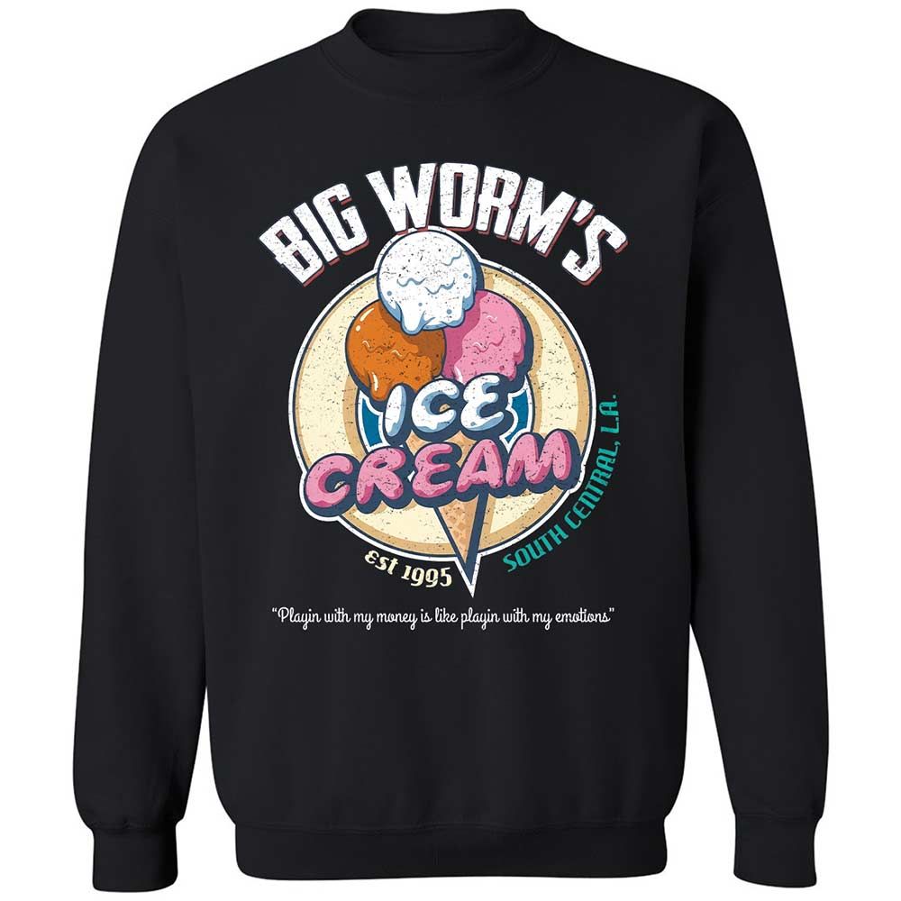 Big Worm's Ice Cream - Black - 1