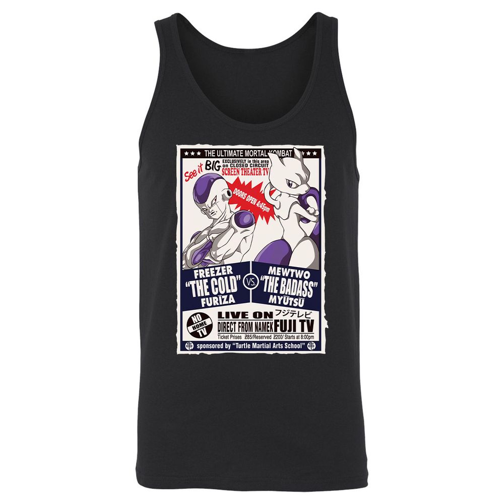 Unisex Jersey Tank - 87JB9BF5 - Black - 1