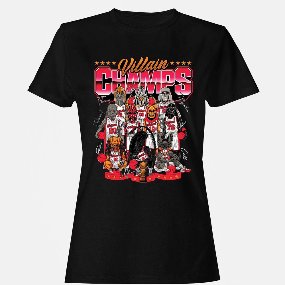 Women's T-Shirt - R7EM5FFQ - Black - 1