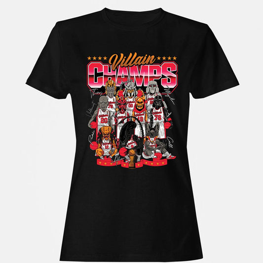 Women's T-Shirt - R7EM5FFQ - Black - 1