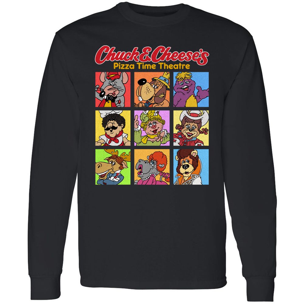 Long Sleeve T-Shirt - QQY175T3 - Black - 1