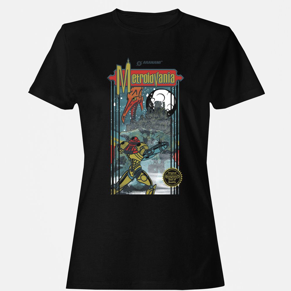 Women's T-Shirt - 9F36MRLN - Black - 1