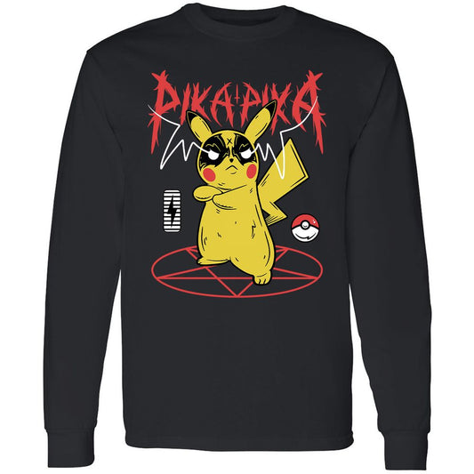 Long Sleeve T-Shirt - 244F35M7 - Black - 1