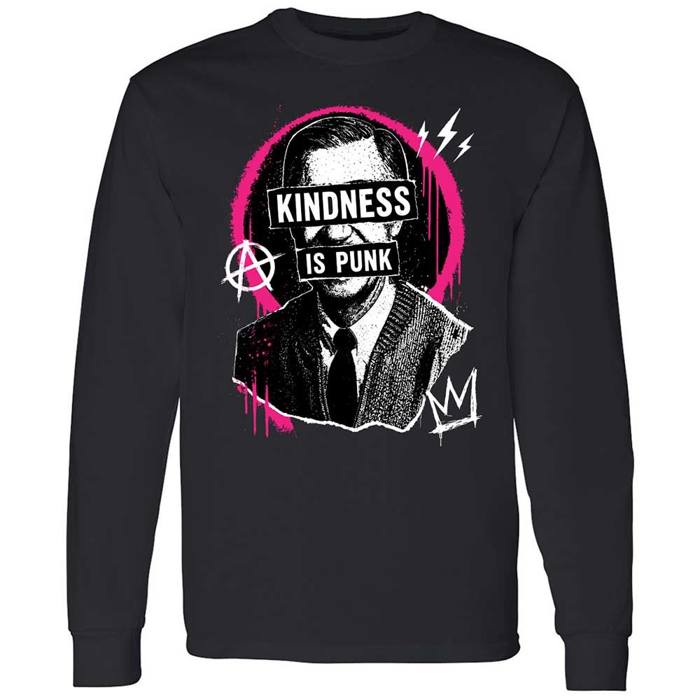 Kindness is Punk - Black - 1