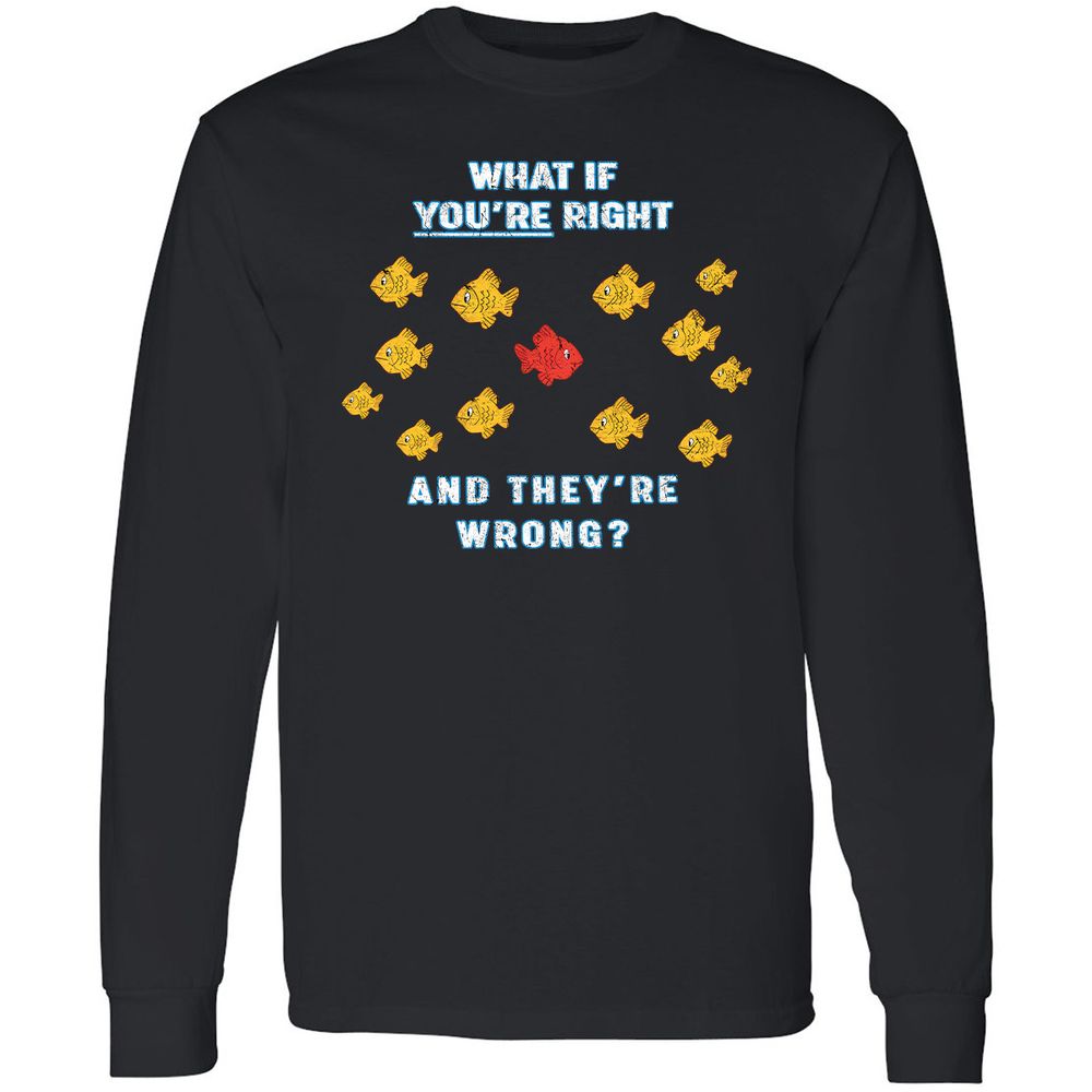 Long Sleeve T-Shirt - 73N43J7Q - Black - 1