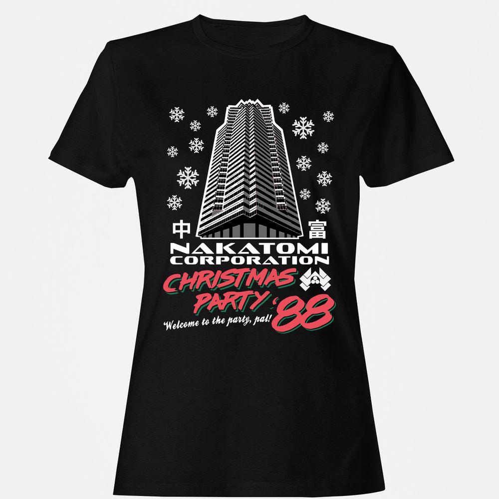 Women's T-Shirt - KC1HB4KU - Black - 1