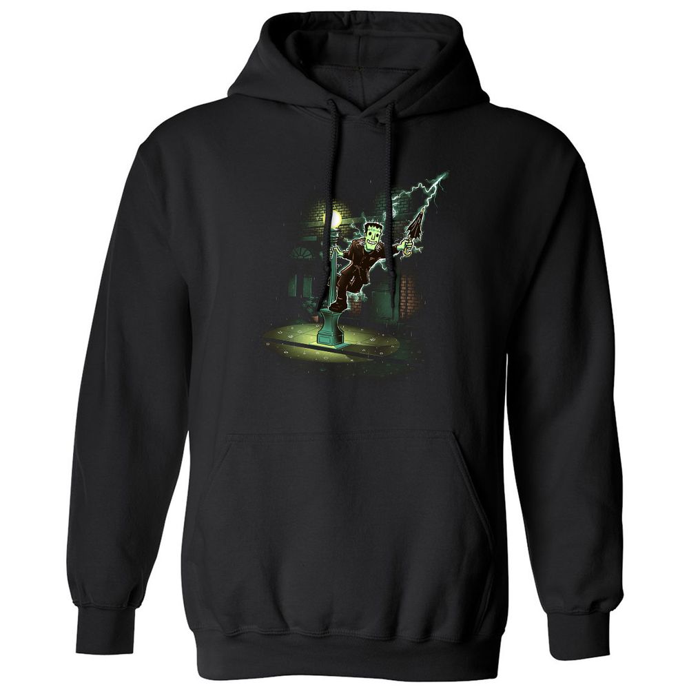 Classic Unisex Hoodie - WGD19528 - Black - 1