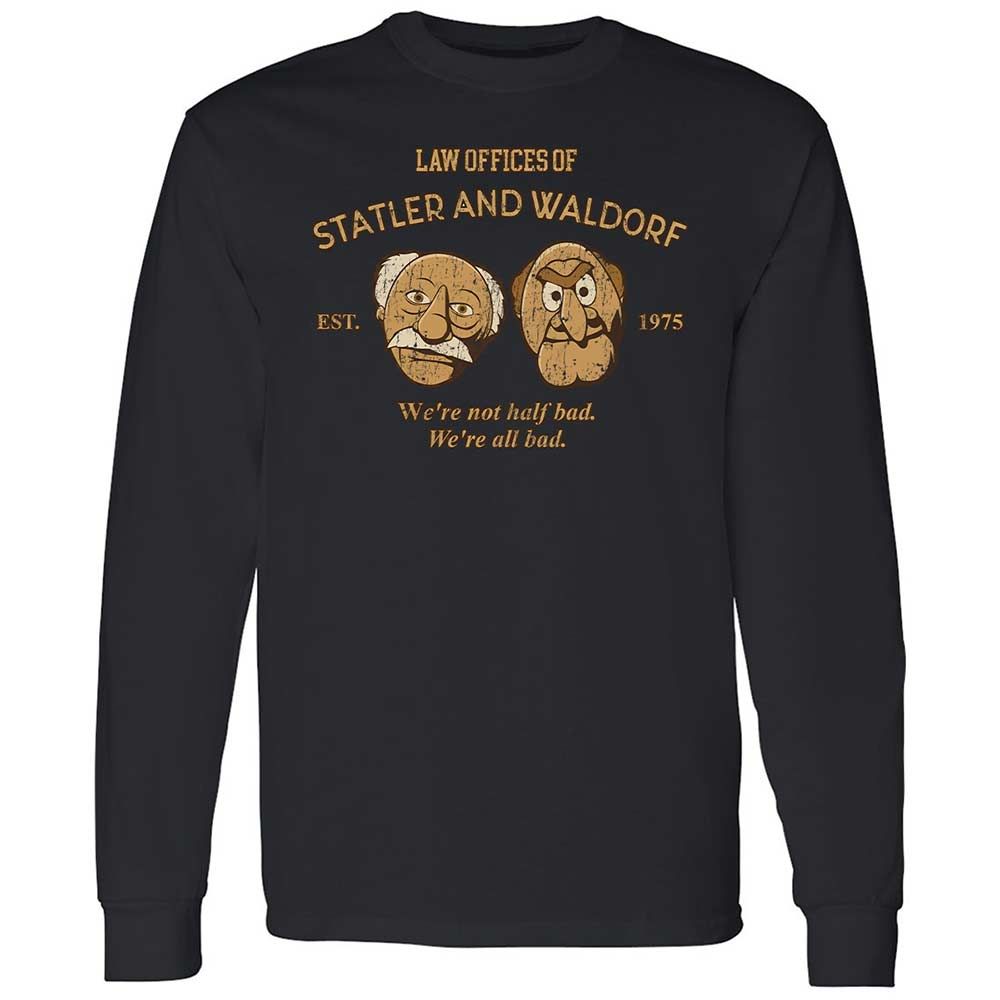 Long Sleeve T-Shirt - B1ZBFFE1 - Black - 1