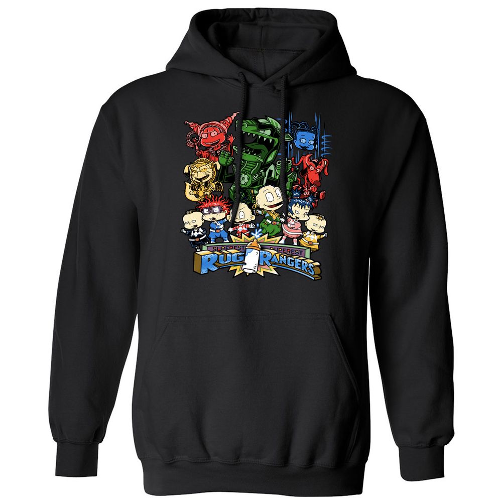 Classic Unisex Hoodie - PVYA33DD - Black - 1