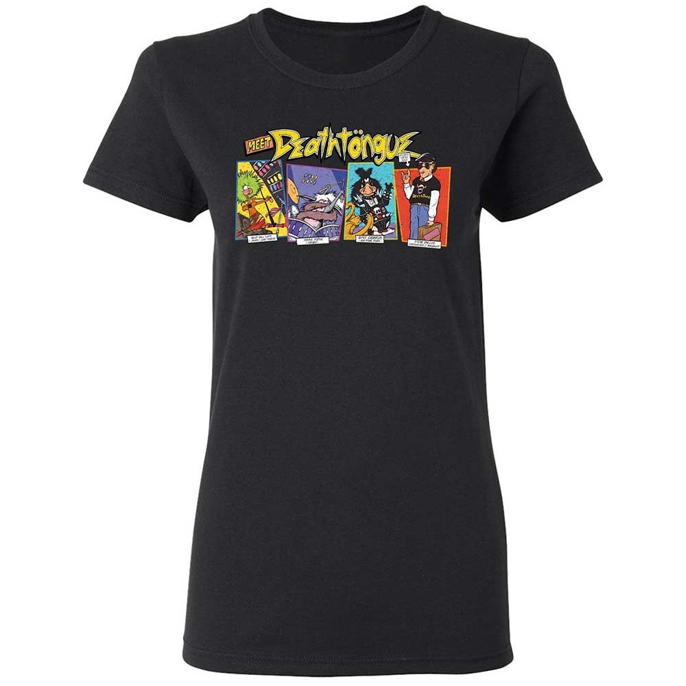 Women's T-Shirt - PRA9TGQN - Black - 1