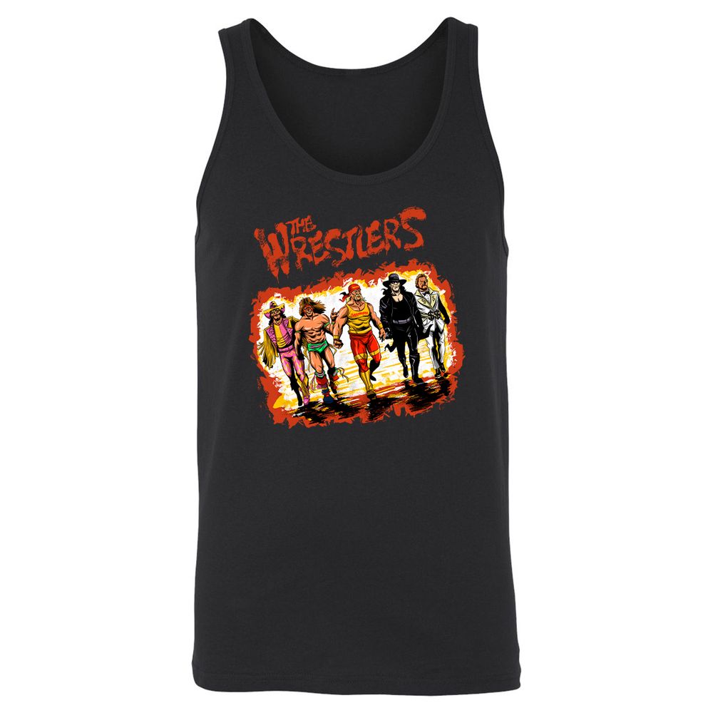 Unisex Jersey Tank - 4M3YA6KA - Black - 1