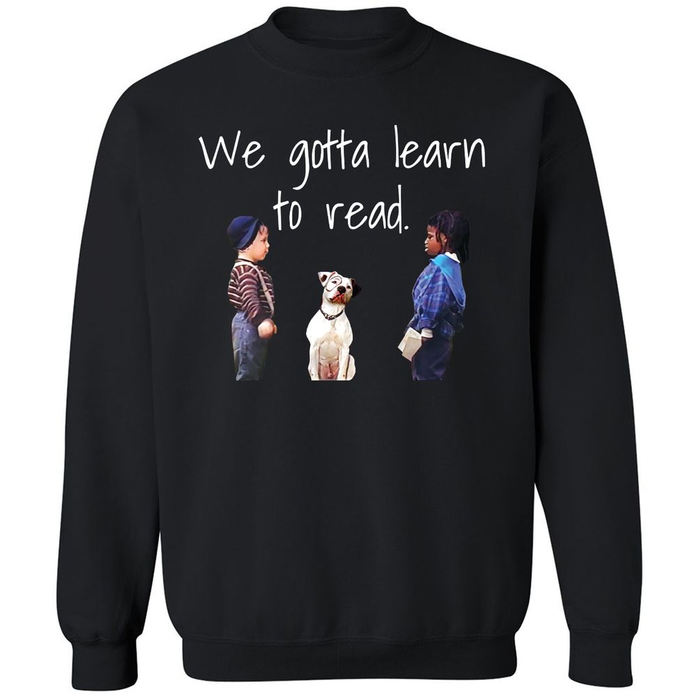Classic Unisex Sweatshirt - Q67G7XEU - Black - 1
