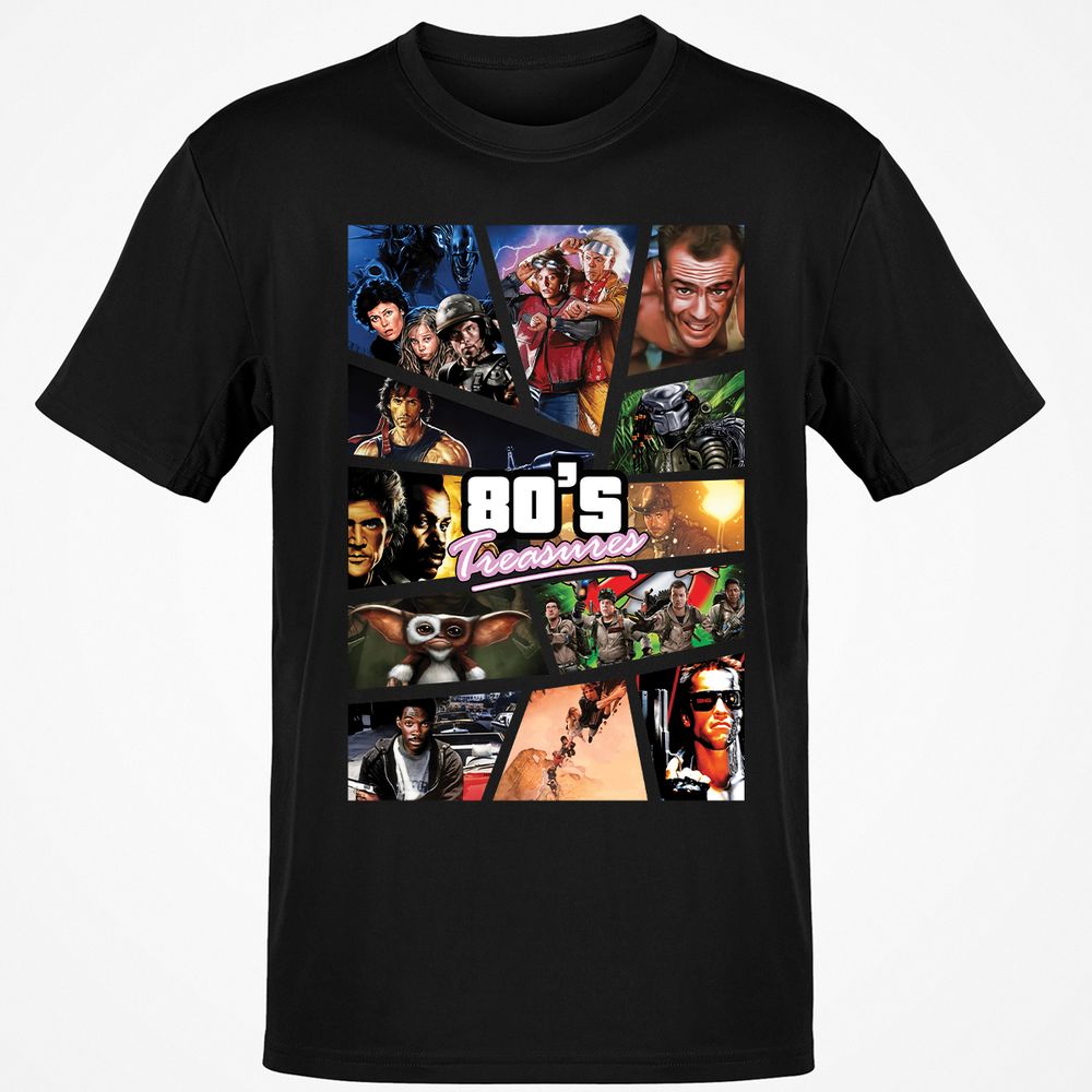 Classic Unisex T-Shirt - P2SQNGPN - Black - 1