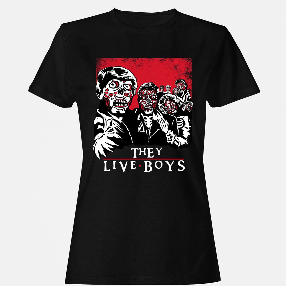 Women's T-Shirt - G97NYVUU - Black - 1
