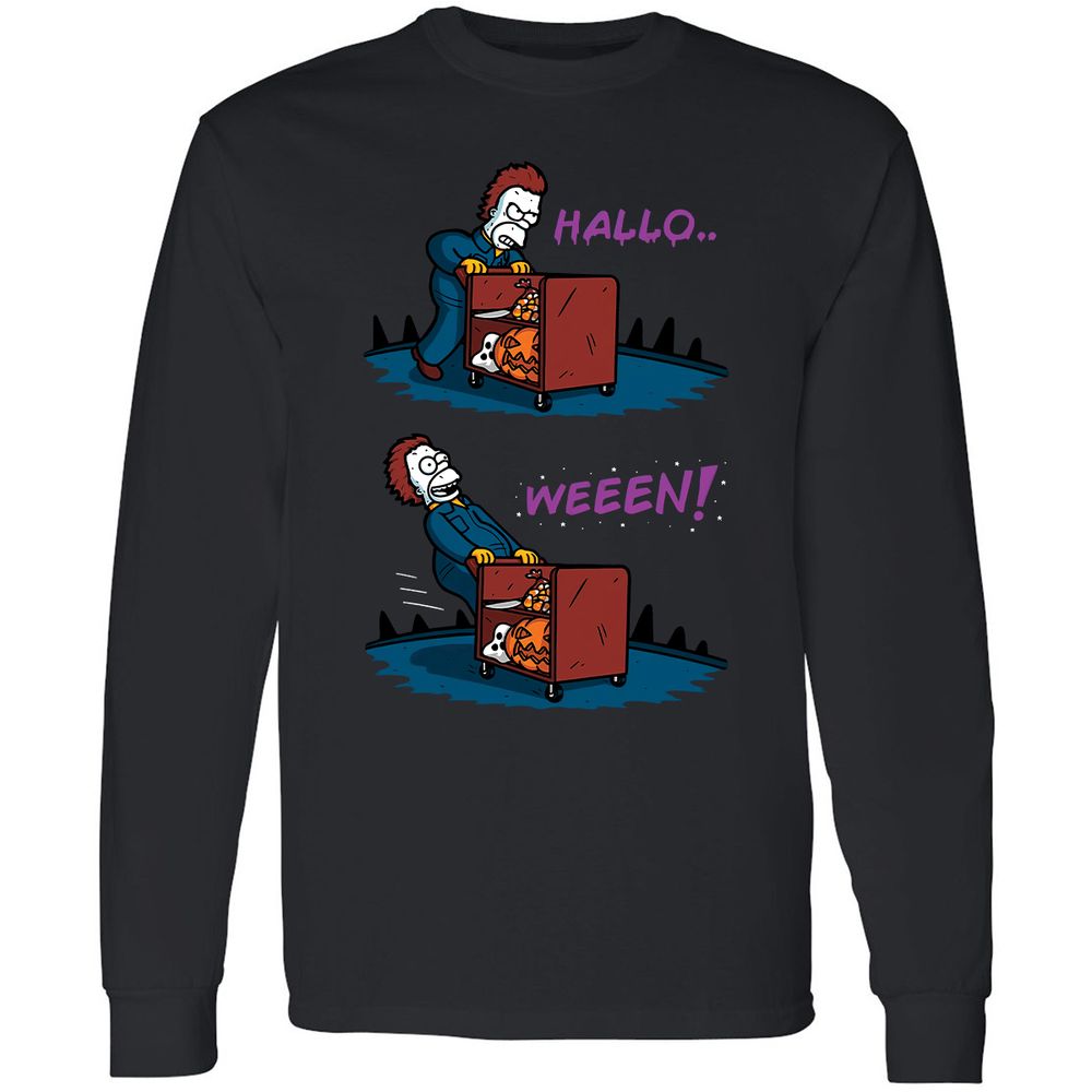 Long Sleeve T-Shirt - F7MVULQP - Black - 1