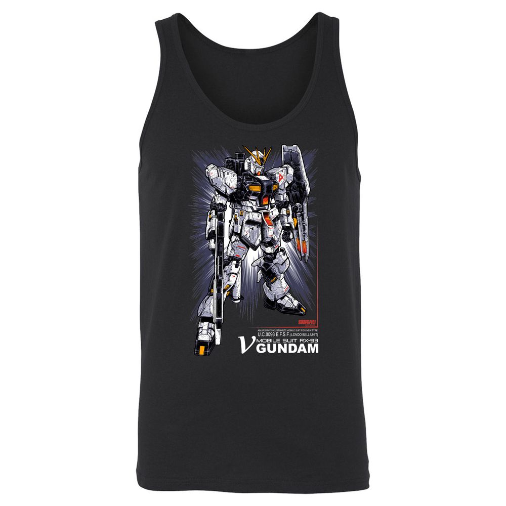 Unisex Jersey Tank - ADGZDCJ3 - Black - 1