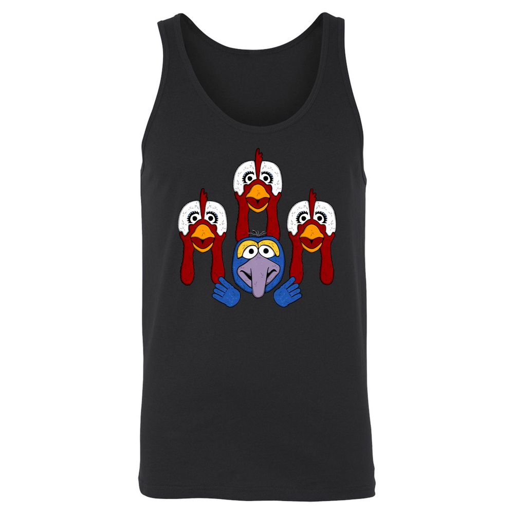 Unisex Jersey Tank - VPRZLLTG - Black - 1